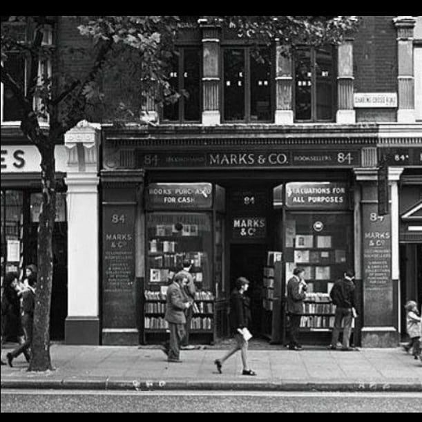 a livraria Marks & Co, em Londres